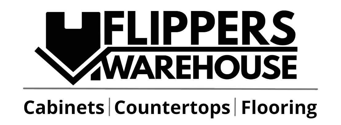 Flippers Warehouse New Logo (Black) Transparent
